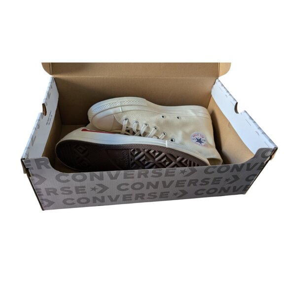 NEW Converse x Comme des Garçons High Top Sneakers - Picture 9 of 14
